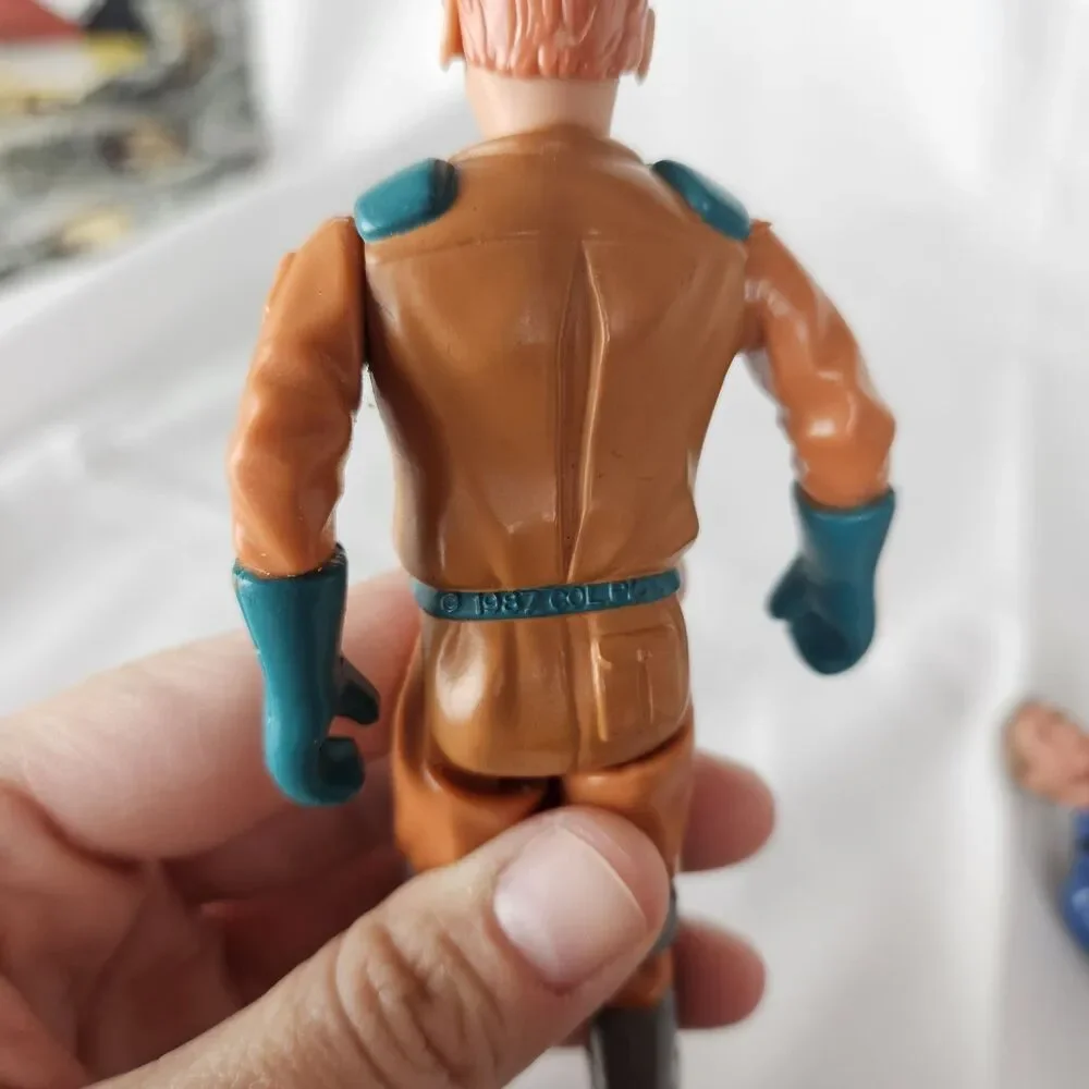 Kenner The Real Ghostbusters Ray Stantz Fright Feature 1987 Vintage Figure Loose